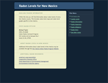 Tablet Screenshot of nm-radon.info